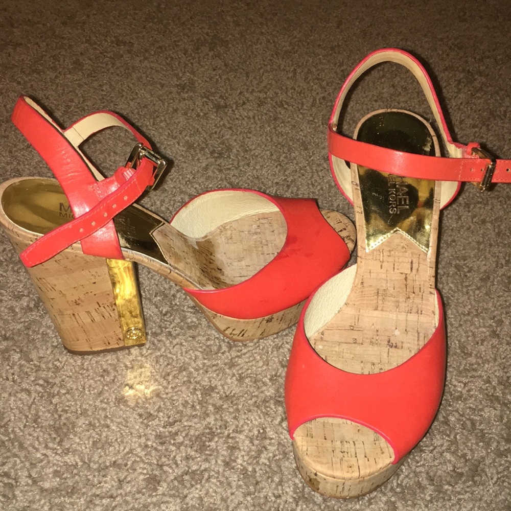 MK Chunky Heels